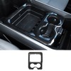 SQQP Carbon Fiber Center Console Dashboard Front Armrest Cup Holder