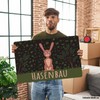 speecheese Rabbit Construction Doormat in 40 x 60 cm without