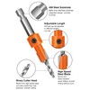 Countersink Drill Bit Set Hex Shank Woodworking: 5Pcs Tapered Pilot