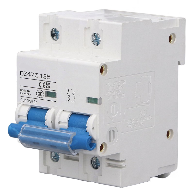 DC Miniature Circuit Breaker 2P 10KA High Current Isolation 600V