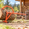 Timberjack Log Roller for Moving Logs – Adjustable Carbon Steel