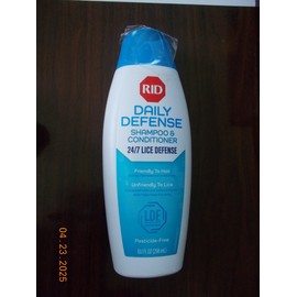 RID Sealed 10.1 Ounce RID Daily Defense Shampoo & Conditioner for 24/7 Lice Defense