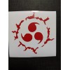 Sasuke Curse Mark Naruto Red Sticker Vinyl Decal Windows/Laptop Waterproof