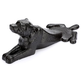 SUMTree Cast Iron Dog Decorative Door Stop Heavy Duty Dog Door Wedge Cute Animal Door Stopper Bathroom Living Room Office Doors Ornament to Stop Your Bedroom Bathroom Living Room Doors