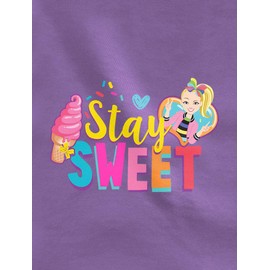 Tstars JoJo Siwa Shirts for Girls Birthday Gift Cute JoJo Siwa Clothes Infant Girls Stay Sweet Lavender 3T