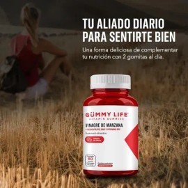 Gummy Life Gomitas De Vinagre De Manzana B12, Zinc Y Mas                                                                                              