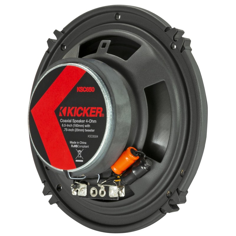 KICKER 51KSC6504 KS Series 6.5 inch Coaxial Speakers