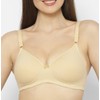 LUX-US Women's Wireless Bras No Underwire Push Up Bra Seamless