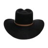 Stetson Black Drifter 4X Felt Hat SBDFTR-1634-07, Black, 7 5/8