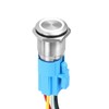 DMiotech 19mm / 3/4" Push Button Switch, IP65 1NO1NC 12-24V