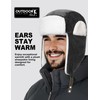 OUTDOOR SHAPING Trapper Hat for Men Women Windproof Trooper Hat