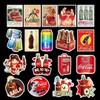 [FOCUS's Stickers]50Pcs Fashion Coke Stickers for Laptop Cellphone Water Bottle