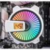 ALSEYE W90 CPU Cooler, Temperature Display CPU Cooler for Small