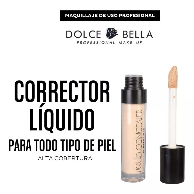 Dolce Bella Corrector Liquido Alta Cobertura Dolce Bella