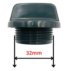 Genuine 78184-YG0-003 Plug Cap (32mm) and Genuine 91351-YG0-003 O-Ring for Honda WT20 WT30 WT40