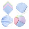 5-Piece Satin Handkerchiefs, Soft Cotton Handkerchiefs, Face Washcloths, Handkerchiefs in