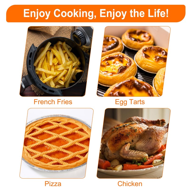 sourcing map 30pcs Aluminum Foil Pie Pans 7.48x5.12" Rectangle Disposable