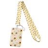 Cute Lanyard with Card Holder for ID Keys, Bee Lanyard