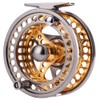 Sougayilang Fly Fishing Reel Large Arbor 2+1 BB with CNC-machined
