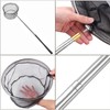 Mingjieus Pool Skimmer Net with Stainless Steel Telescopic Pole,58" Extendable