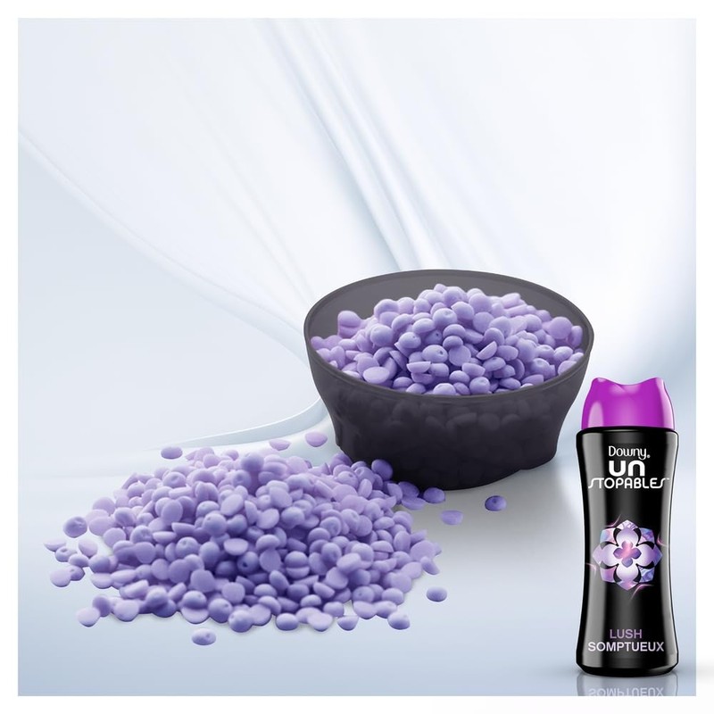 Downy Unstopables In-Wash Laundry Scent Booster Beads, Lush, 12.2 oz