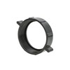 Highcraft Plastic Slip Joint Nut with Washer 1-1/4" Black Slip
