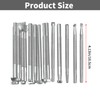 Zreneyfex 20 Pcs Leather Stamping Tools Special Shape Different Patterns
