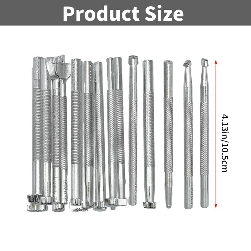 Zreneyfex 20 Pcs Leather Stamping Tools Special Shape Different Patterns