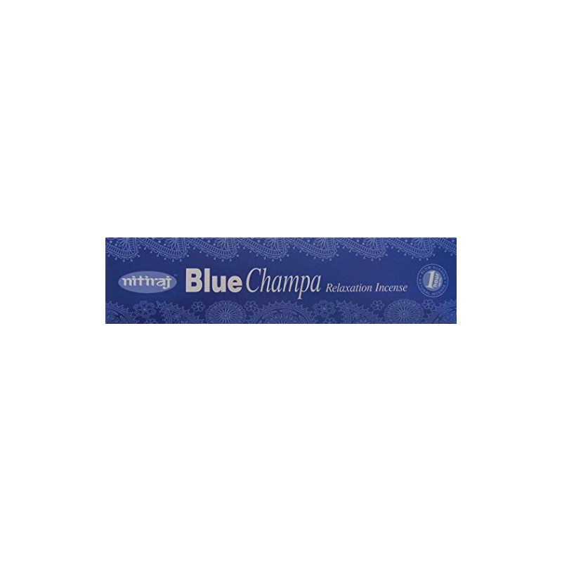 Nitiraj Blue Champa Natural Relaxation Incense 25gm Single Packet