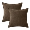 MIULEE Pack of 2 Couch Throw Pillow Covers 20x20 Inch