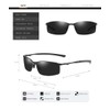 FEISEDY B1029 Men's Sunglasses, Polarized Sunglasses, UV 400 Protection, Ultra