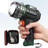 FORTO Compact Rechargeable Spotlight with Adjustable Focus, Handheld Spot Light