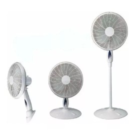 Mytek Ventilador Mytek 16 Pulgadas 3 En 1 Pedestal Mesa Pared Estructura Blanco Aspas Blanco Diámetro 16 " Frecuencia 60 Material de las aspas Plástico