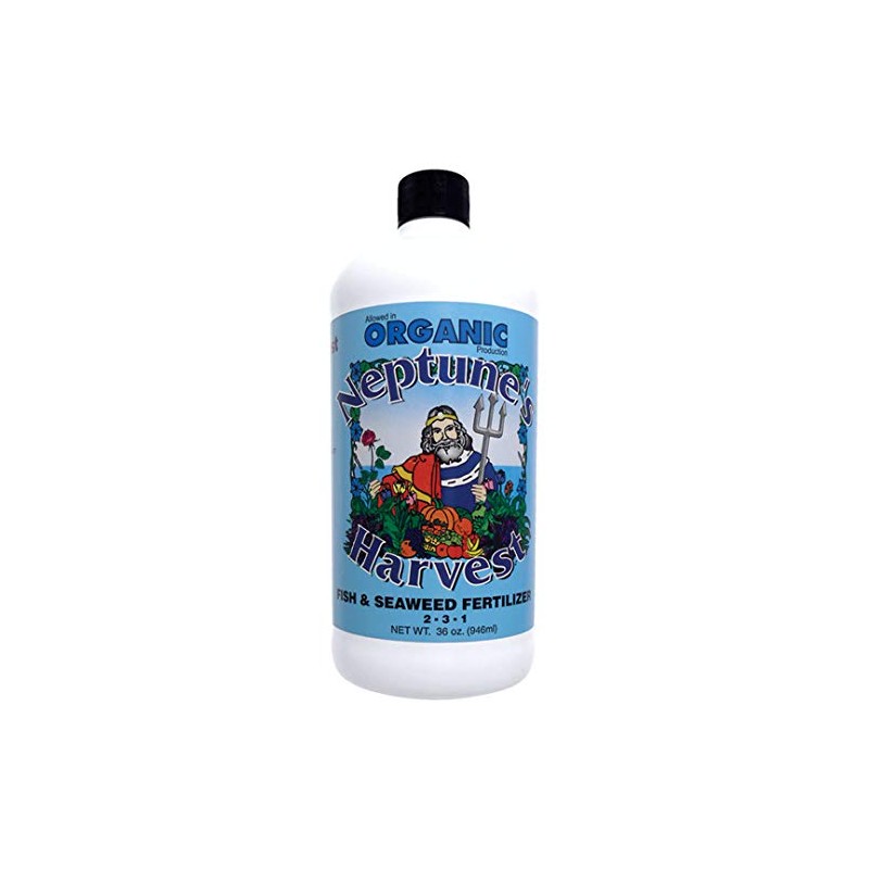 Neptune's Harvest Fish & Seaweed Fertilizer 2-3-1 (36 Ounce)