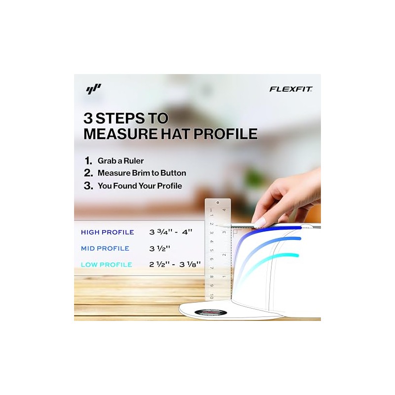 Flexfit Unisex Nu Cap Hat, royal