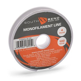 SouthBend Pony Spool PSM4LB100 Monofilament 4lb/100Yard Line