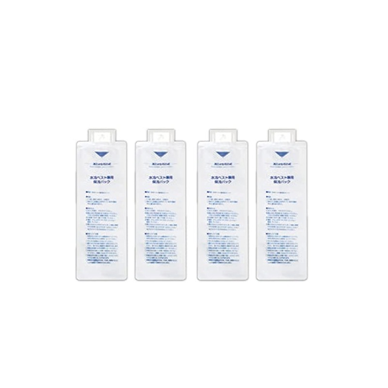 Daishin Cooling Vest, Cooling Pack, Set of 4