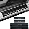 Car Accessories Carbon Fiber Door Sill Scuff Plate Auto Door