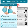 Comfytemp Ankle Ice Pack Wrap 2Packs, Reusable Gel Heel Ice