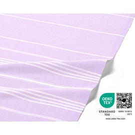 Fit-Flip Hammam towel - Beach towel XXL made from 100% recycled cotton - Quick-drying Turkish hammam beach towels, fouta, pestemal Turkish towels ideal as a Turkish blanket – Lilac – 100x200cm Sultan