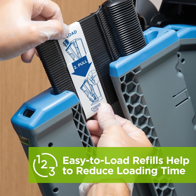 Dixie Ultra DUSSPT5 Polypropylene Soup Spoon Set, Black