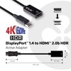 Club3D CAC-1080 Active DisplayPort 1.4 to HDMI 2.0b HDR Adapter