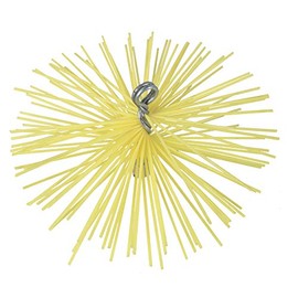RIBIMEX PRFUTR150 Scovolo Rotondo Nylon, 150 mm
