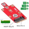 Goshyda PCI?E Adapter,M.2 B Key to Mini PCI?E ,Compitibility,for 3G