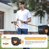 GardenJoy Retractable Garden Hose Reel-1/2in-100ft-Orange - Length: 1/2in-65ft