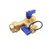 Kahenian 3/4 inch Tankless Water Heater Isolation Service Valve Flush