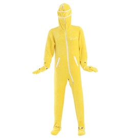 BIBILAB EH-YELLOW-K Sleeping Bag, Fleece Kids' Winter Wearable Blanket, Old Model