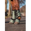 HKM 8585 Comfort Gaiters, Teddy Lining, Imitation Leather, Anatomical, Dark