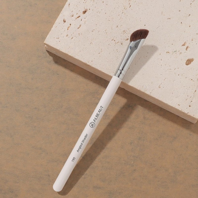Albeaut Eyeshadow Brush, Angled Nose Contour Brow Bone Highlight Makeup