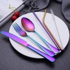 Yotsuba Travel Cutlery Set, 8pcs Portable Stainless Tableware Dinnerware Travel